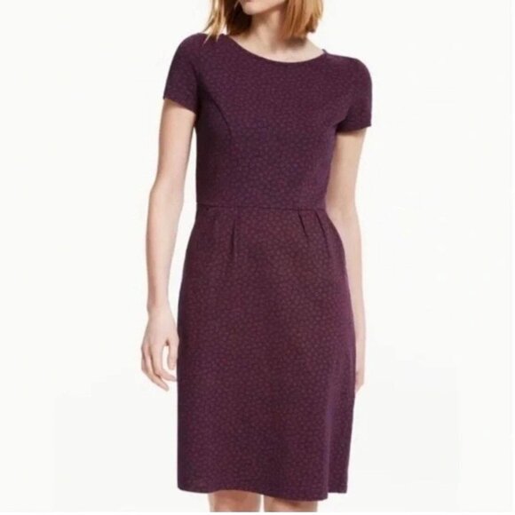 Boden Dresses & Skirts - Boden Phoebe Buttercup Floral Dress Navy Blue Red 10 Petite Large Cottagecore